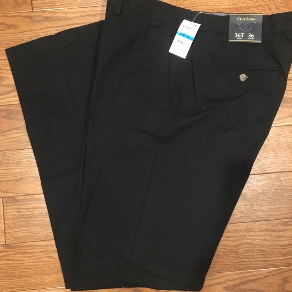 Black Casual-Dress Pants, 36 x 36